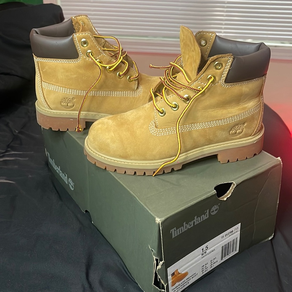 Timberland 6in premium waterproof boot (wheat)